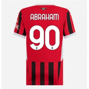 AC Milan Tammy Abraham #90 Dámské Domácí Dres 2024-25 Krátký Rukáv